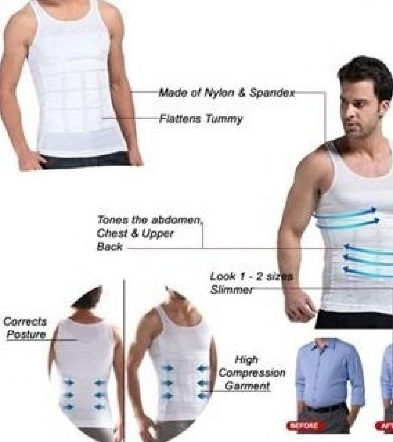 Weight Loss Slim & Lift Slimming Shirt Waist Belt Body Shaper